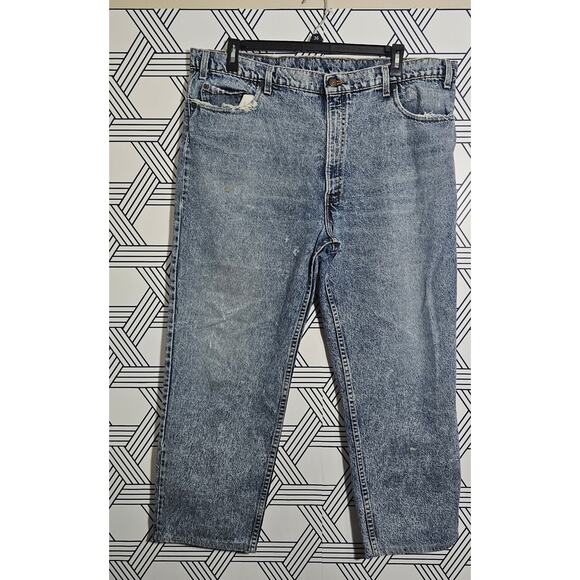 Mens Vintage Levi 540 Acid Washed Jeans size 44 - Picture 1 of 10